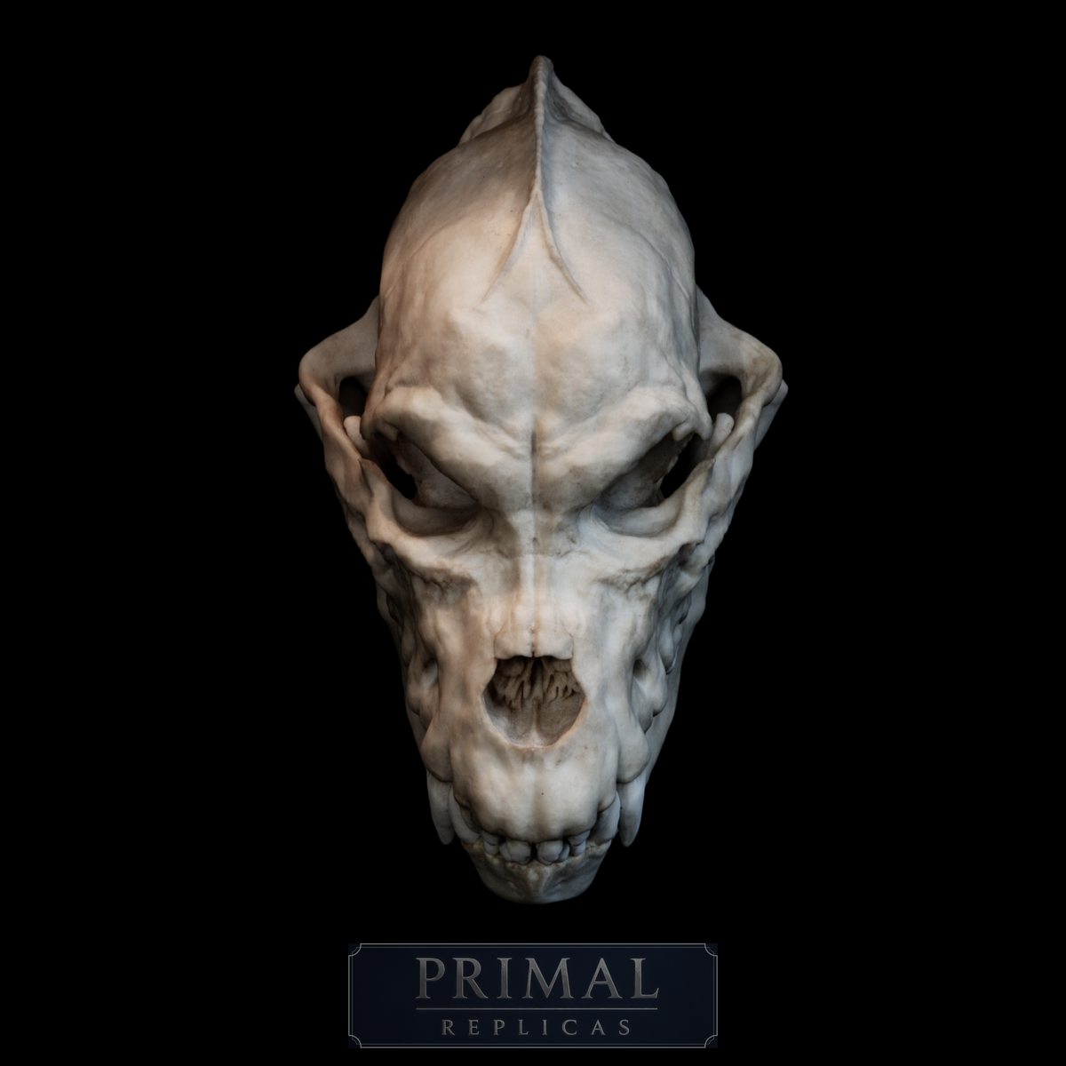 Werewolf Skull Replica – Life-Sized Mythical Display Piece